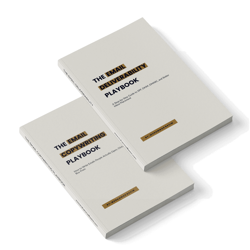 The Email Deliverability Playbook and The Email Copywriting Playbook