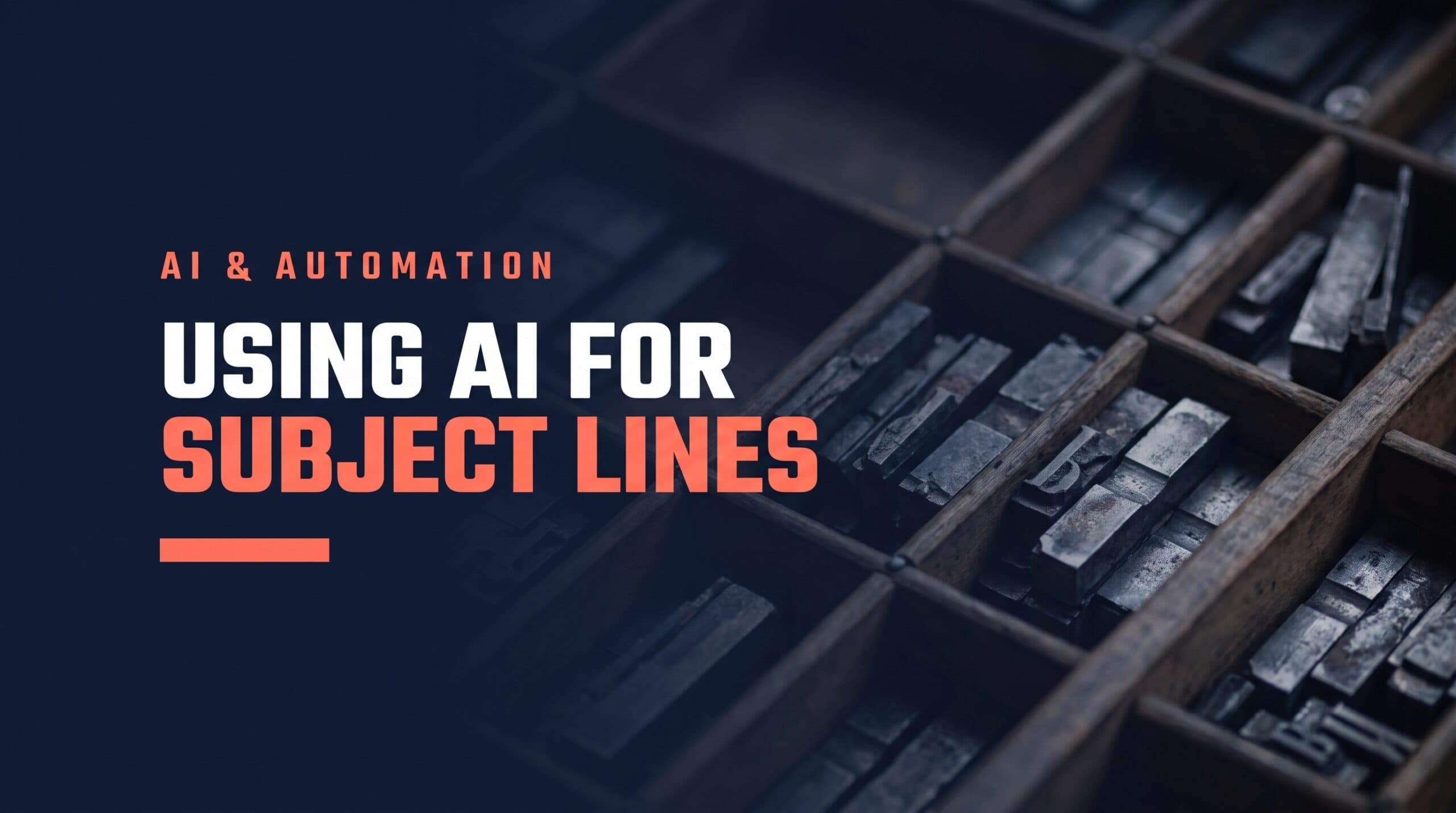 Using AI for Email Subject Lines