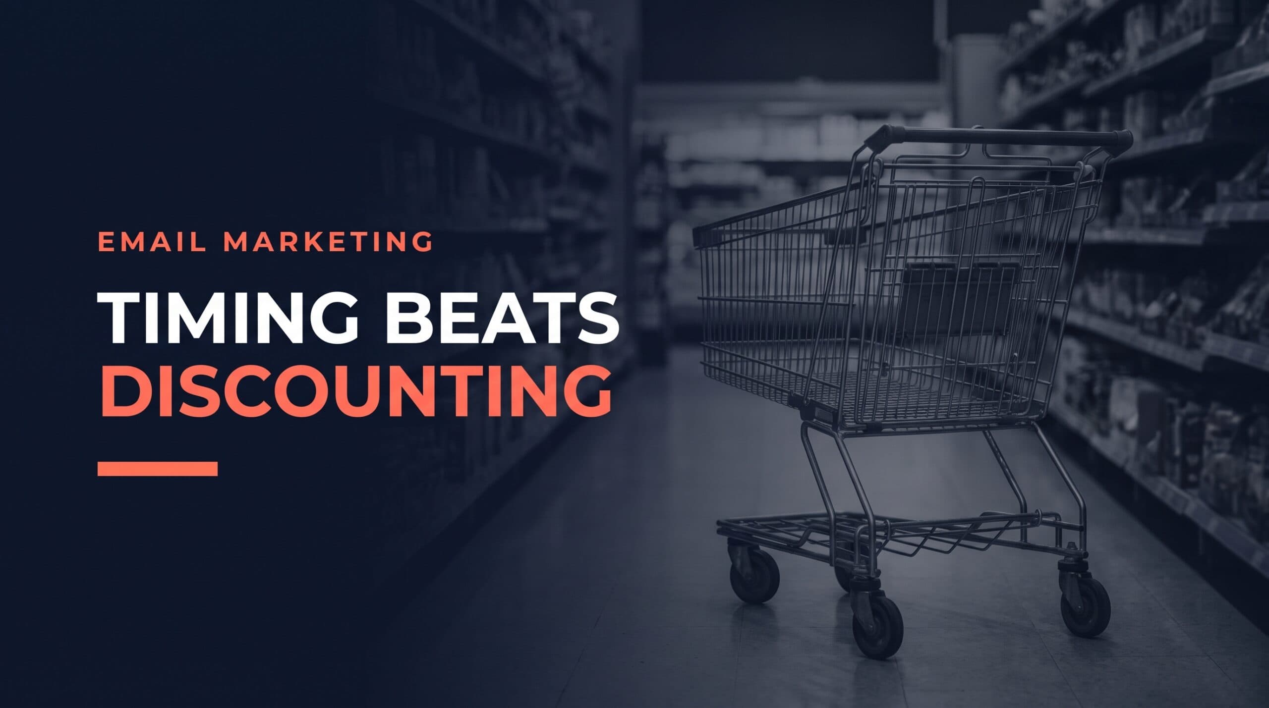 Why Timing Beats Discounting