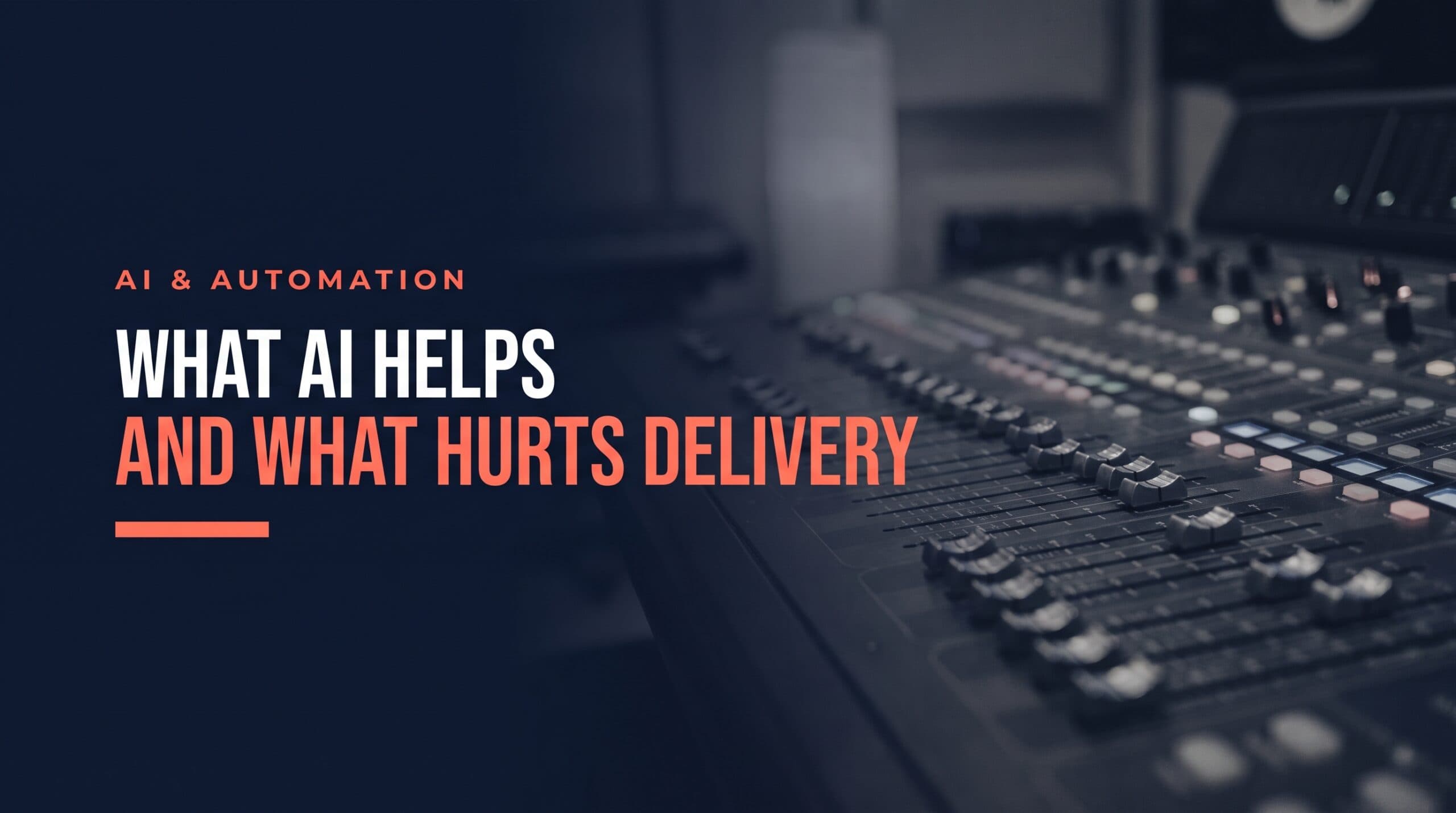 AI for Email Marketing - What Helps and What Damages Delivery