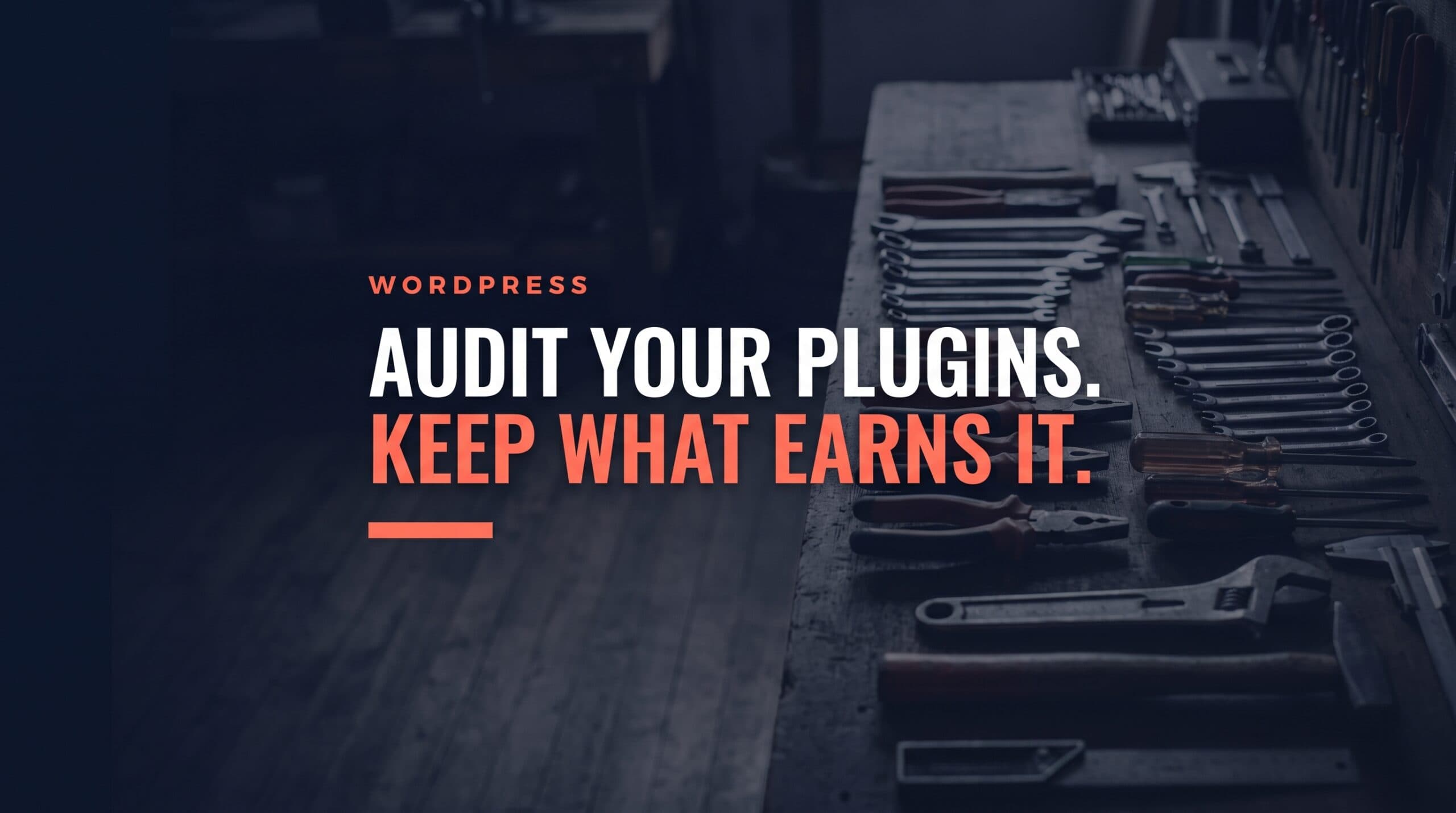 How to Audit Your WordPress Plugins